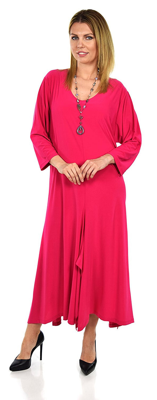 Versatile Swing Dress Plus Size Quirky Loose Fitting