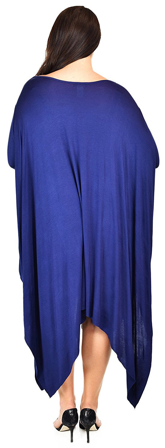 Plus Size Tunic Dress, Asymmetrical Tunic Dress, Comfortable Long Tunic Dress