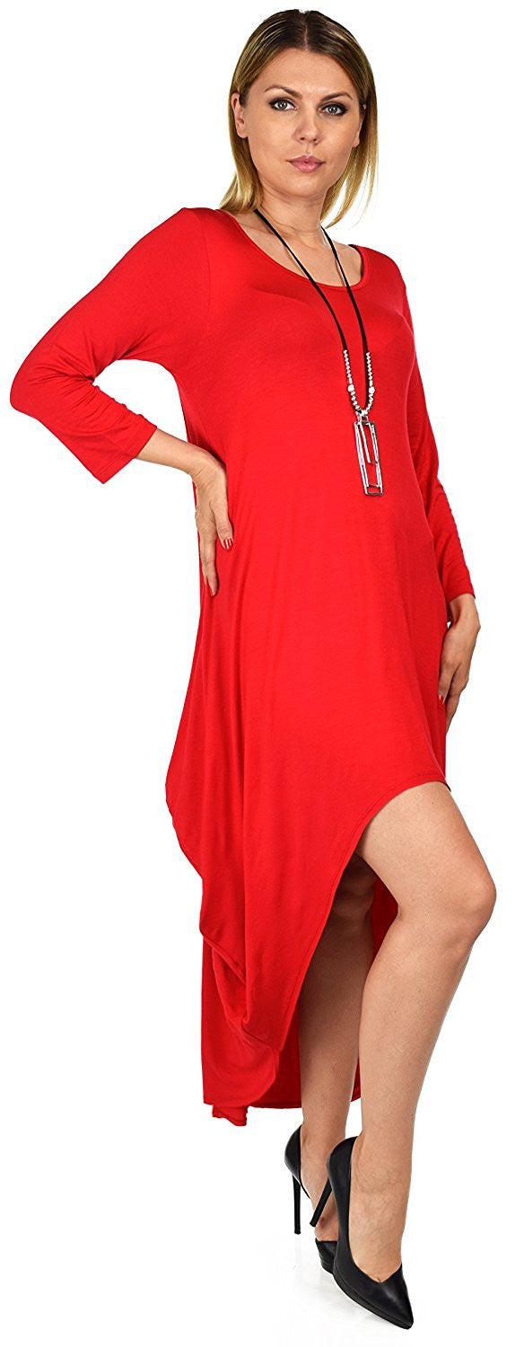 Plus Size Dress,Designer Dress,Lagenlook Dress,  Hi Low Dress, Maxi Dress, Plus Size Dress. XL/1XL AND 2XL/3XL