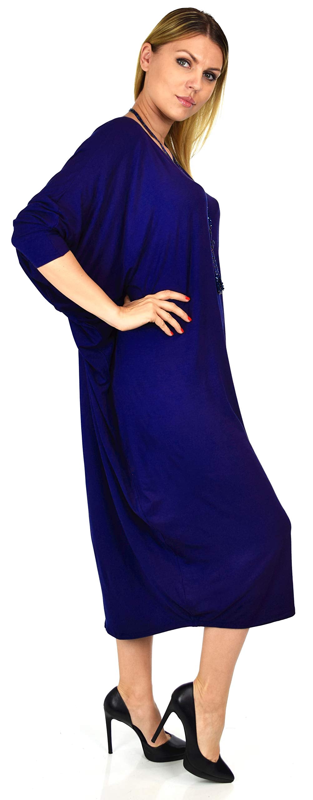 Comfy Dress, Women Dress, Summer Dress, Oversize Dress,  Lagenlook Dress, Plus size Dress, Maxi Dress. Fits from Large to 4X.