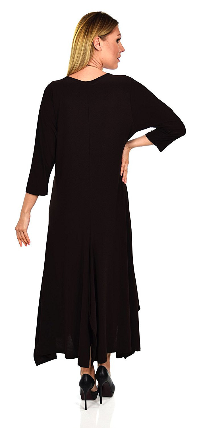 Versatile Swing Dress Plus Size Quirky Loose Fitting