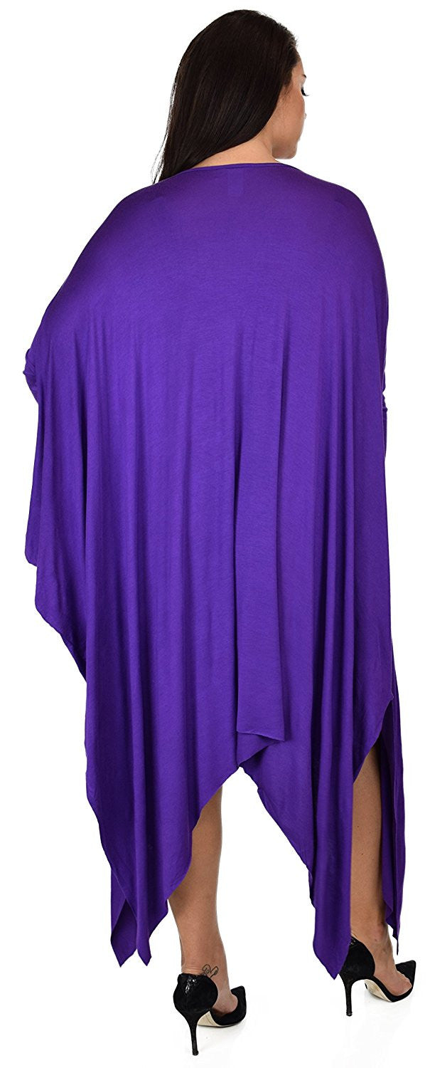 Plus Size Tunic Dress, Asymmetrical Tunic Dress, Comfortable Long Tunic Dress