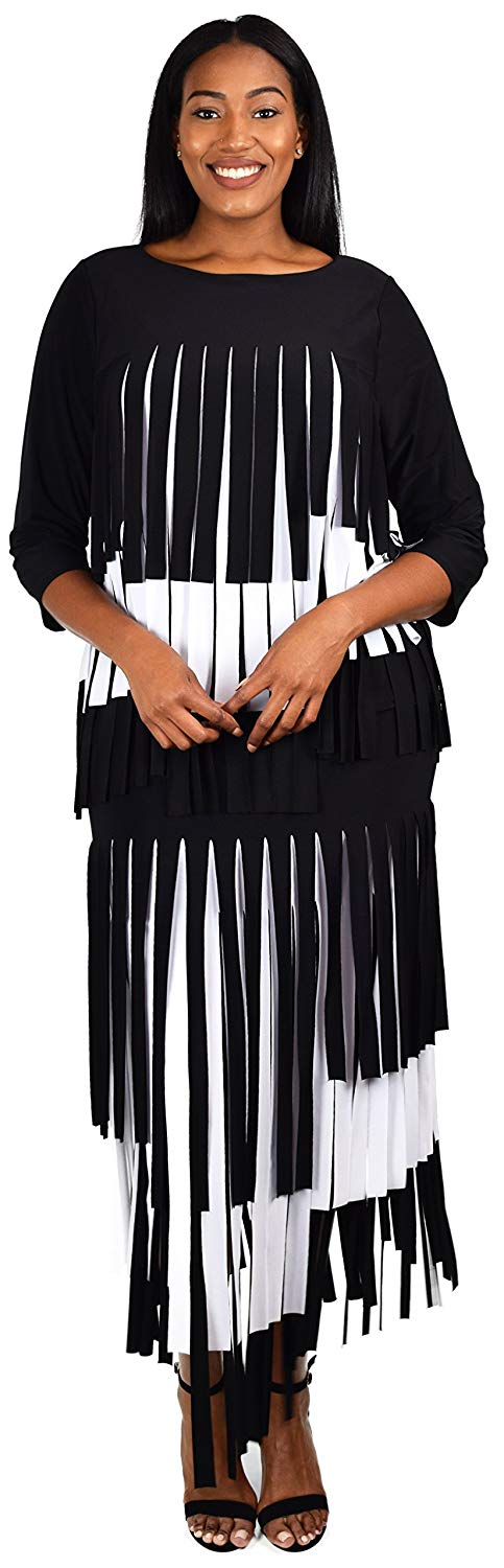 Dare2bStylish Women 2 Piece Car Wash Skirt Set Maxi Dress Outfit | Reg & Plus Sizes