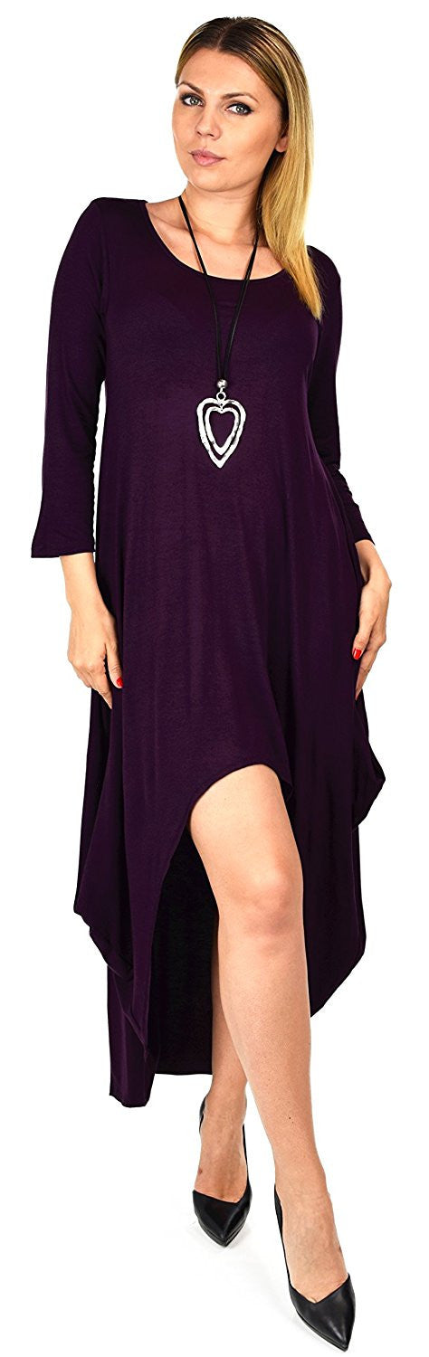 Plus Size Dress,Designer Dress,Lagenlook Dress,  Hi Low Dress, Maxi Dress, Plus Size Dress. XL/1XL AND 2XL/3XL