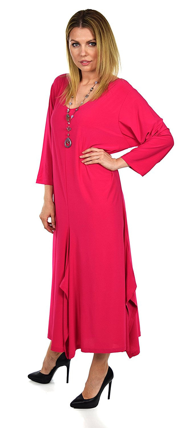 Versatile Swing Dress Plus Size Quirky Loose Fitting