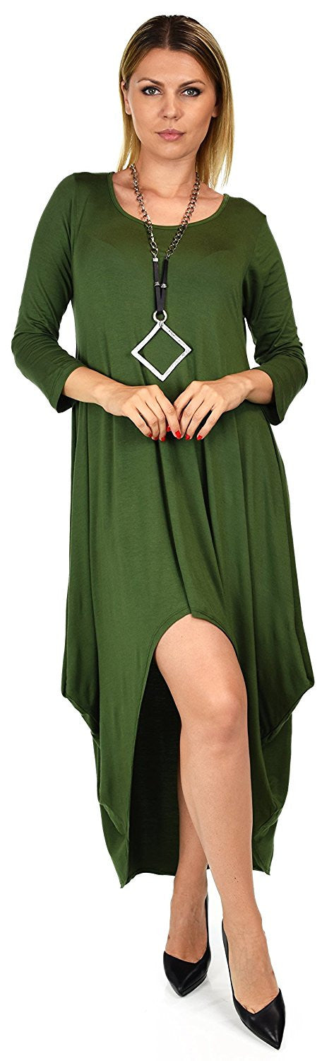 Plus Size Dress,Designer Dress,Lagenlook Dress,  Hi Low Dress, Maxi Dress, Plus Size Dress. XL/1XL AND 2XL/3XL