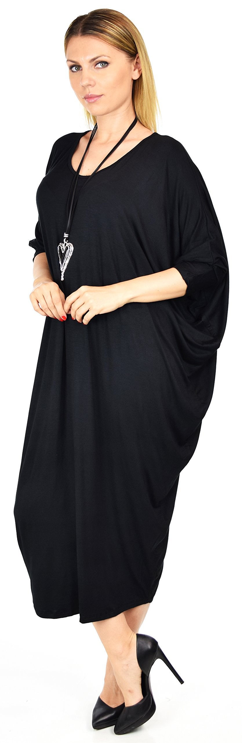 Comfy Dress, Women Dress, Summer Dress, Oversize Dress,  Lagenlook Dress, Plus size Dress, Maxi Dress. Fits from Large to 4X.