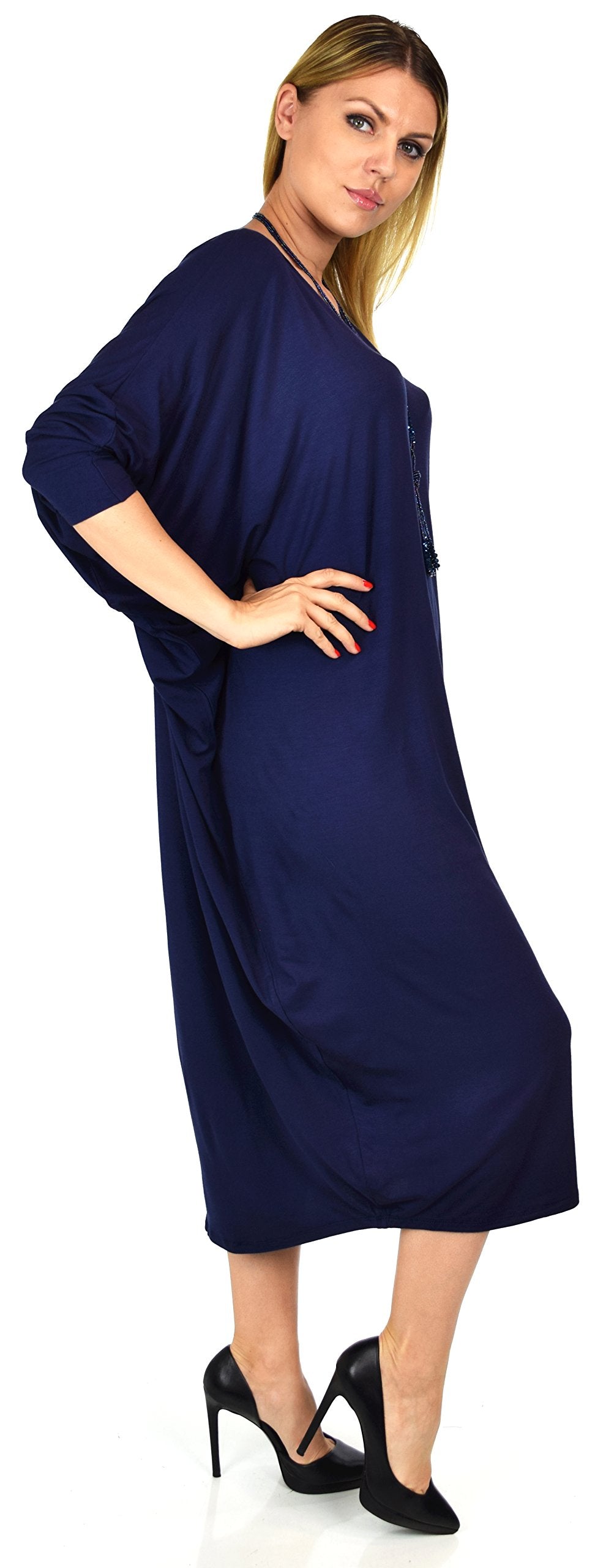 Comfy Dress, Women Dress, Summer Dress, Oversize Dress,  Lagenlook Dress, Plus size Dress, Maxi Dress. Fits from Large to 4X.