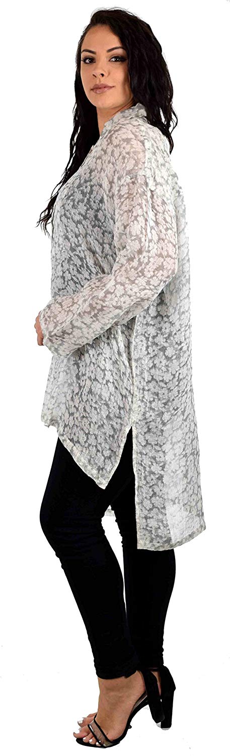 Zopali Plus Size Linen Gauze Top, Boxy linen tunic, Relaxed Fit tunic. Linen Breathable Full sleeve High Low Dressy Shirt Top