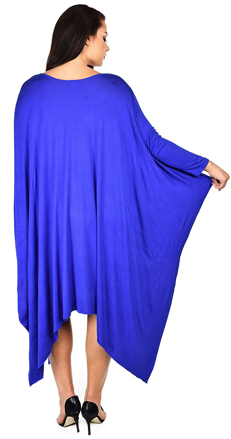 Plus Size Tunic Dress, Asymmetrical Tunic Dress, Comfortable Long Tunic Dress