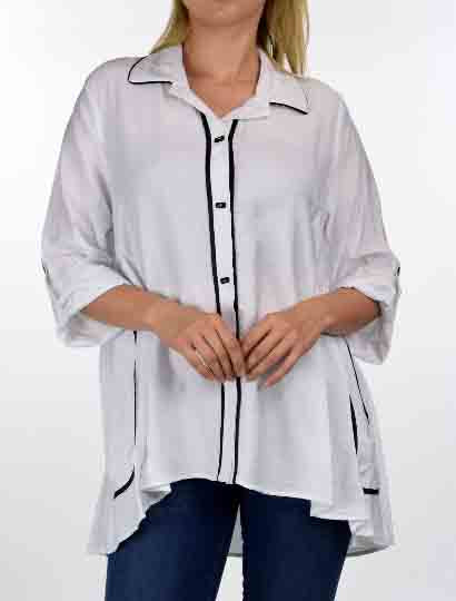 Made in USA,Stylish,Artsy Blouse, Designer Shirt,lagenlook Shirt, Small to Large