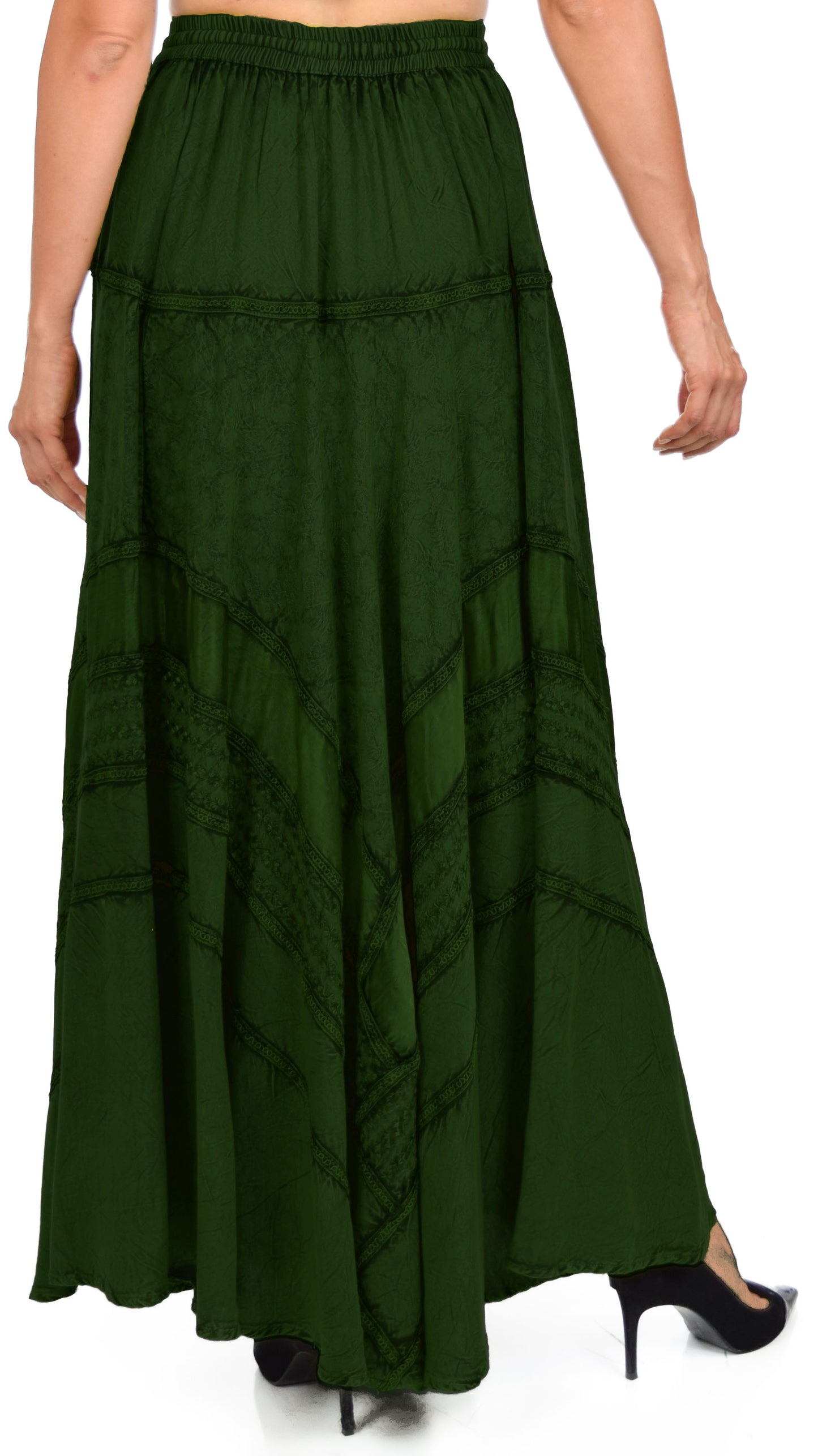 Artsy Skirt, Embroidered Skirt, Bohemian Skirt, Party Skirt, Hip Hop Skirt,  Comfy Skirt, Designer Skirt, Plus size Skirt, Stone wash Skirt