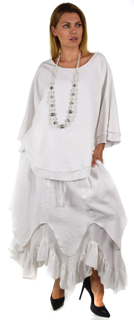 Gauze Skirt Set, Cotton Skirt Set, Designer 2 Piece Skirt Set, Summer Sklirt Set, Women Skirt Set, Ladies Skirt Set.