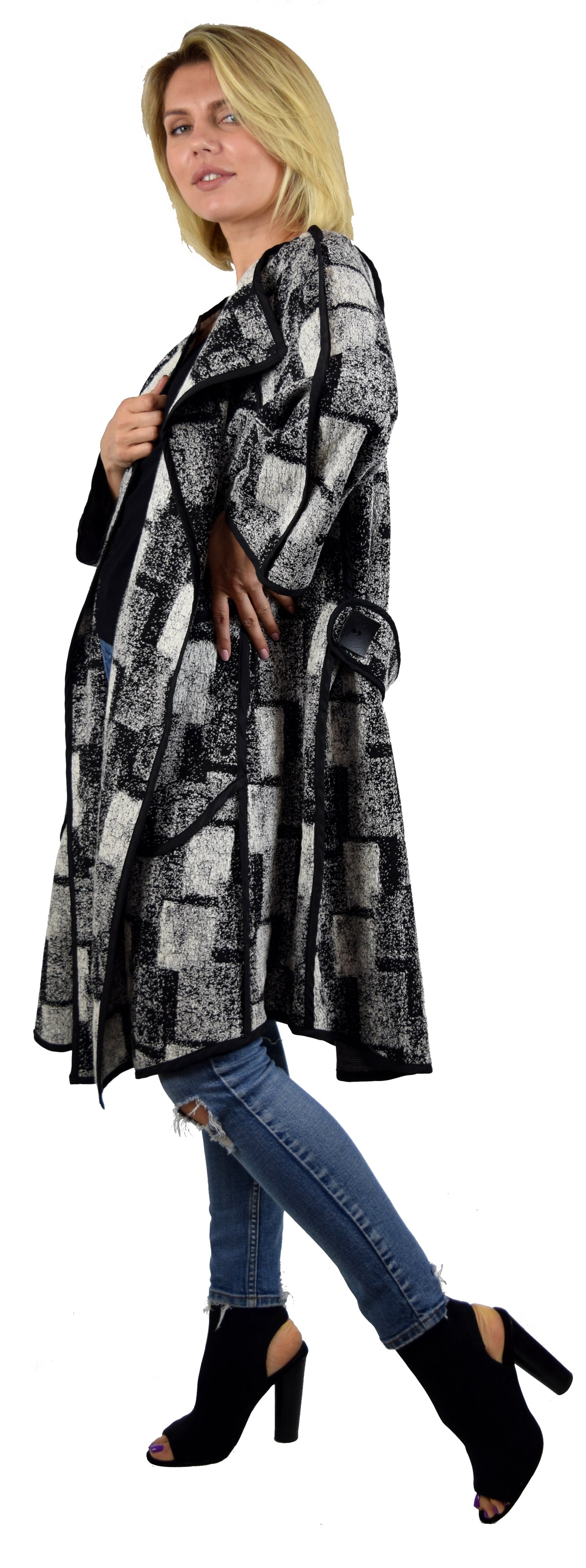 Designer Jacket, Plus size Jacket, Women Jacket Artsy Jacket